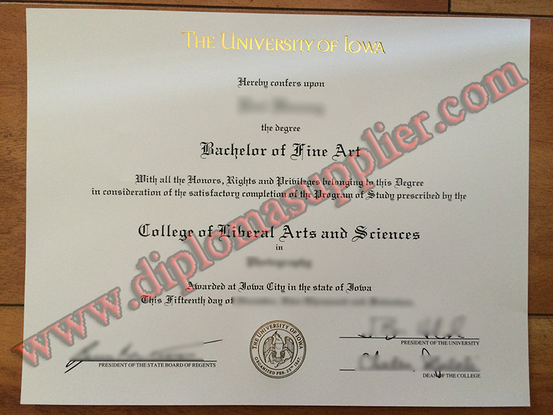 fake University of Iowa diploma, University of Iowa fake degree, University of Iowa fake certificate