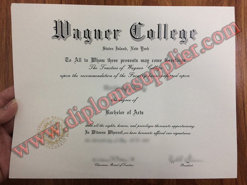 fake Wagner College diploma,  Wagner College fake degree, Wagner College fake certificate