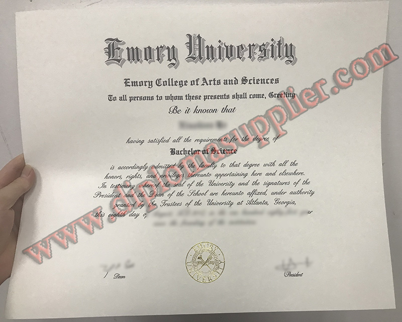 How Safety to Buy Emory University Fake Degree Certificate、