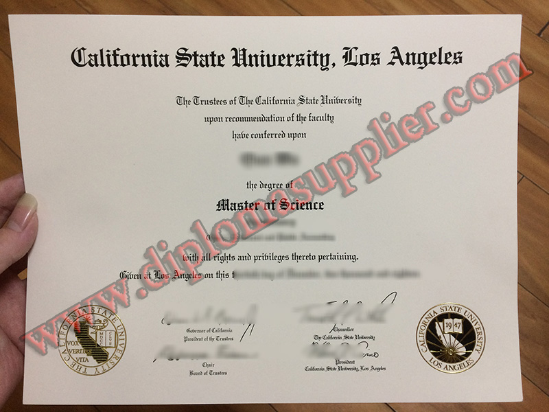 How to Buy California State University, Los Angeles Fake Degree