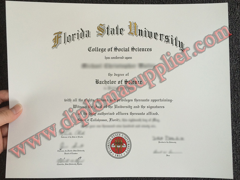FAKE Florida State University DIPLOMA, Florida State University fake degree
