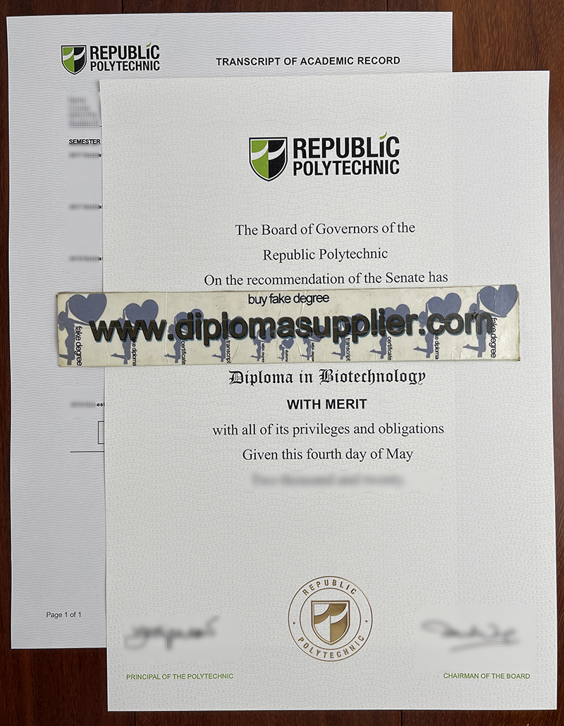 fake Republic Polytechnic diploma, Republic Polytechnic fake degree, Republic Polytechnic fake certificate