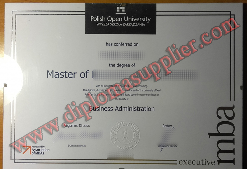 How Much For a Polish Open University Fake Diploma Certificate?