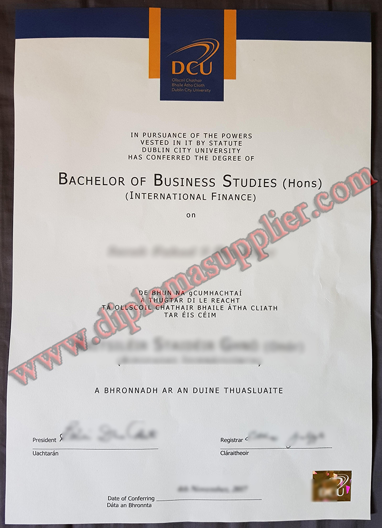 fake Dublin City University diploma, Dublin City University fake degree, Dublin City University fake certificate
