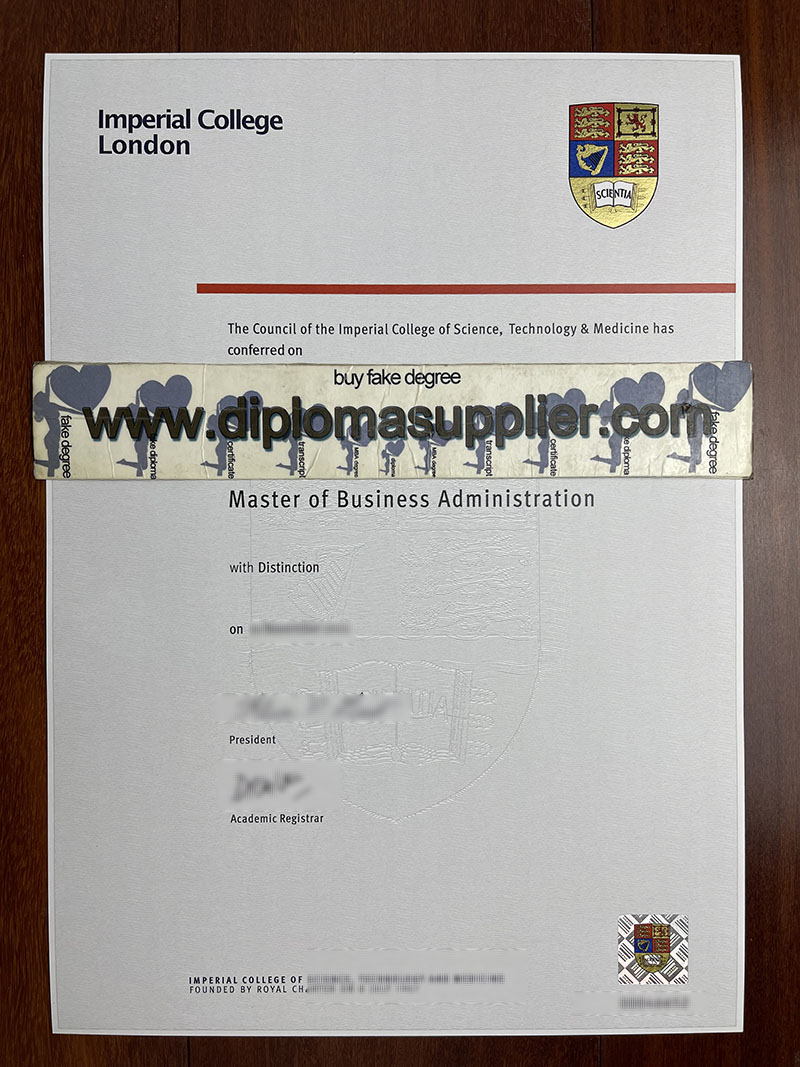 Buy Imperial College London Fake Degree Online, Fake Diploma