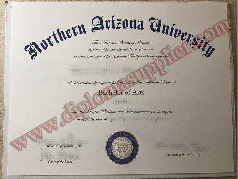How Long to Buy Northern Arizona University Fake Degree Certificate