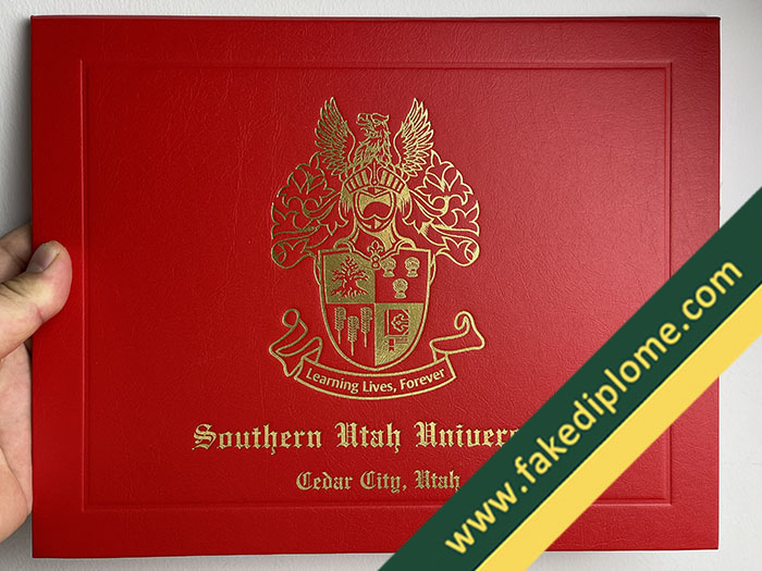 Order Southern Utah University Leather Cover, Buy Fake Degree