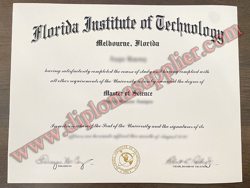 How Much For a Florida Institute of Technology Fake Degree Certificate?