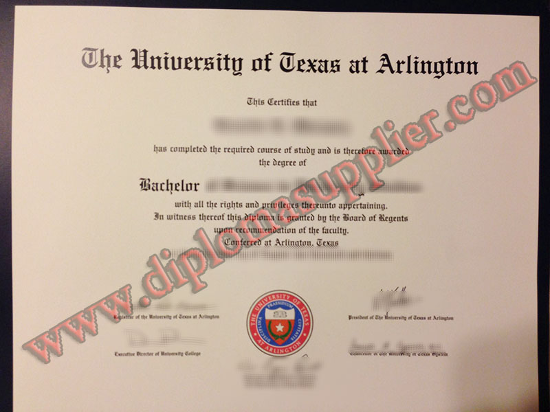 Where to Make University of Texas at Arlington Fake Degree Certificate?