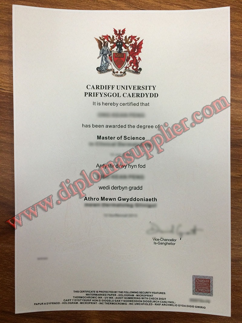 How Much For a Cardiff University Fake Degree Certificate?