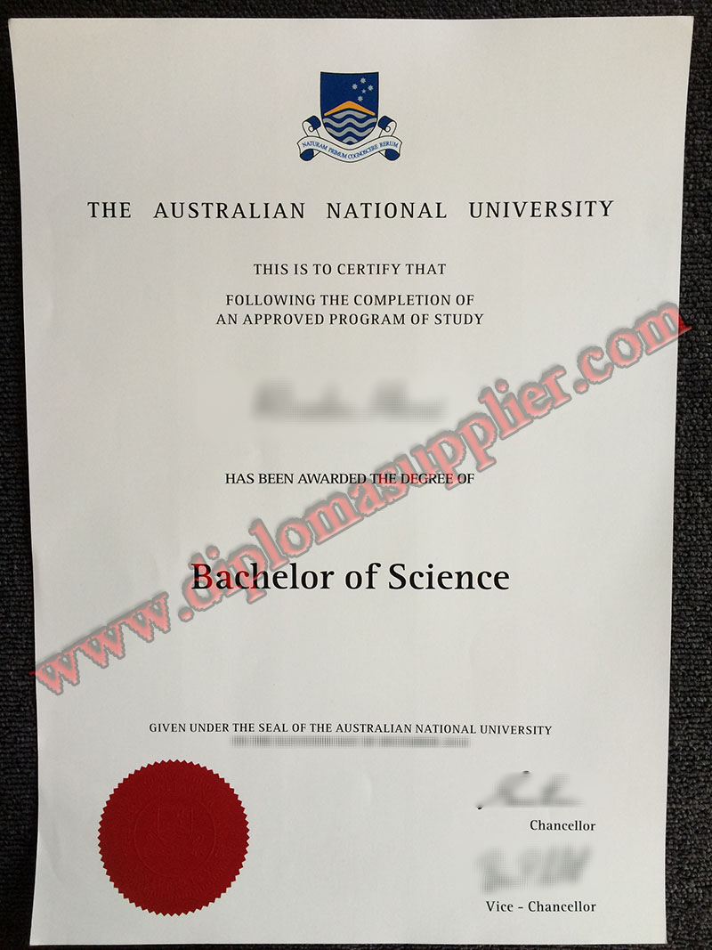 Australian National University fake diploma, Australian National University fake degree