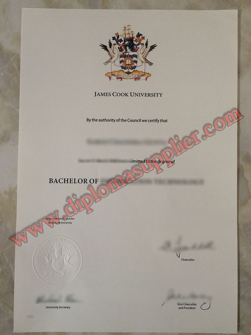 James Cook University fake diploma, James Cook University fake degree, James Cook University fake certificate