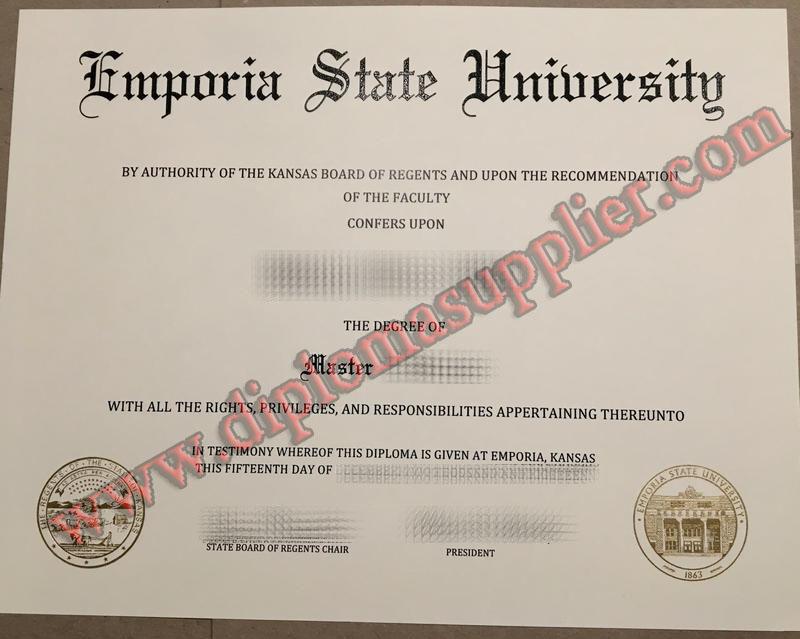 fake Emporia State University diploma, fake Emporia State University degree, fake Emporia State University certificate