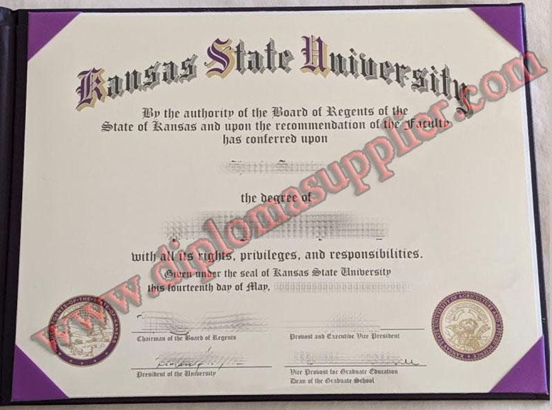 Fake Kansas State University Diploma, Buy KSU Fake Degree Online