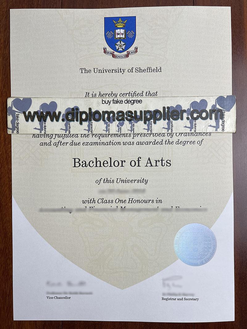 fake University of Sheffield diploma, fake University of Sheffield degree, fake University of Sheffield certificate