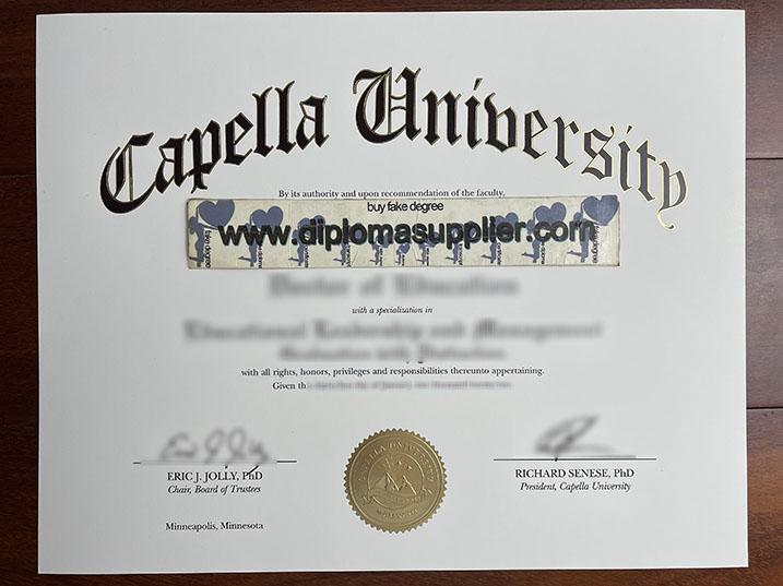 How Safety to Buy Capella University Fake Degree Certificate?