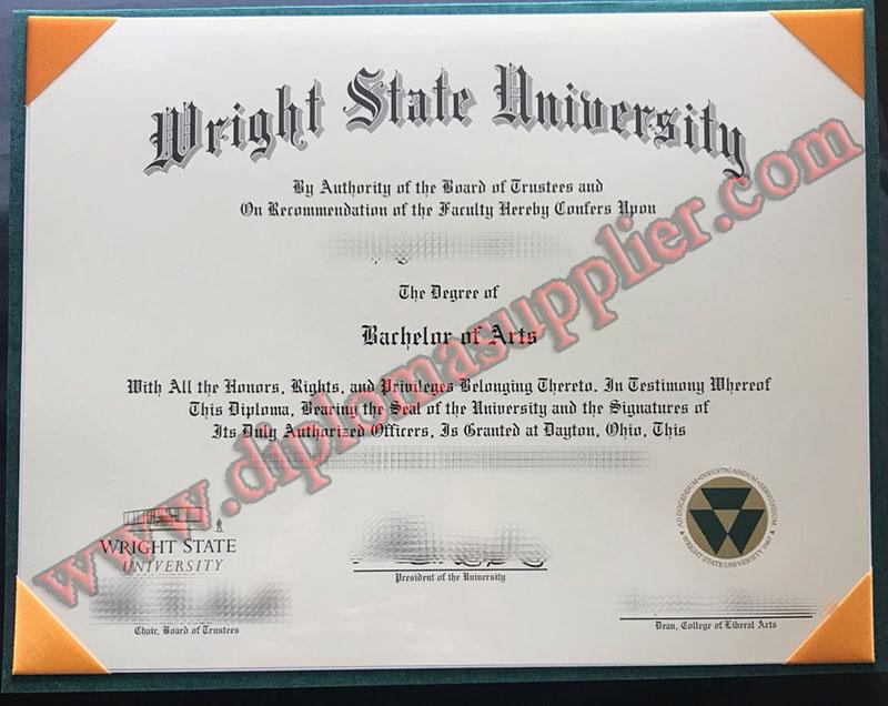 Wright State University fake diploma, Wright State University fake degree, fake Wright State University certificate