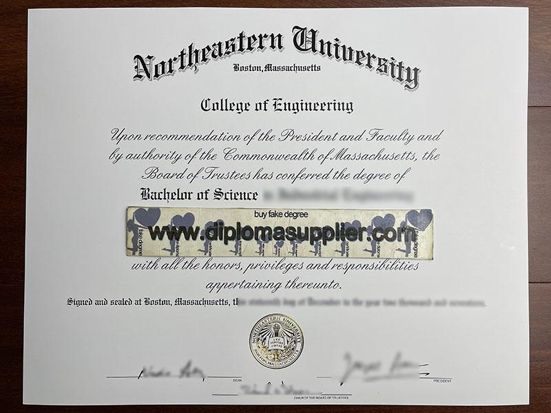 Northeastern University fake diploma, Northeastern University fake degree, fake Northeastern University certificate