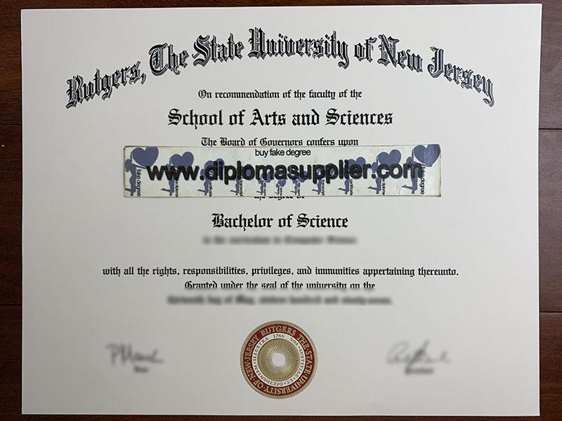 Rutgers University fake diploma, Rutgers University fake degree, fake Rutgers University certificate