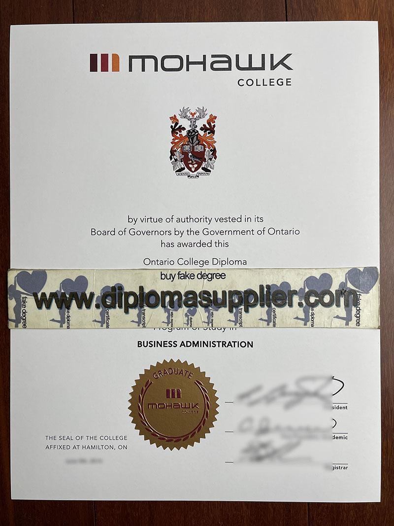 Where Can I to Buy Mohawk College Fake Diploma Certificate?