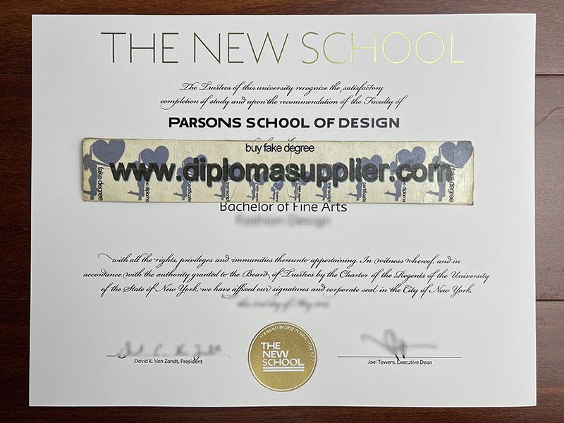 The New School fake diploma, The New School fake degree, fake The New School certificate