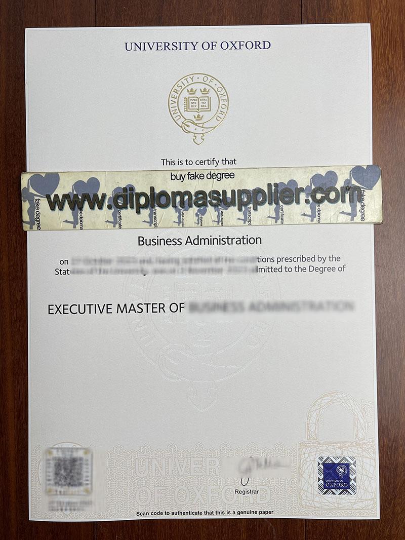 University of Oxford diploma, University of Oxford fake degree, University of Oxford fake certificate