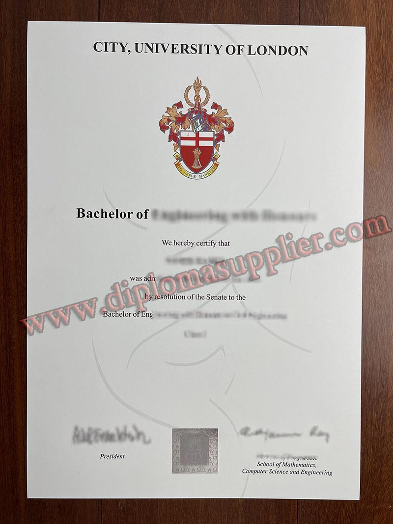 City University London diploma, City University London fake degree, City University London fake certificate