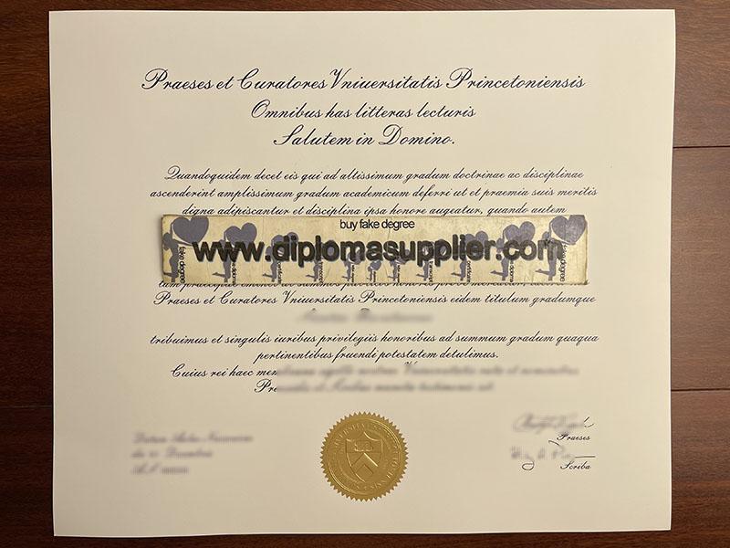 Princeton University diploma, Princeton University fake degree, Princeton University fake certificate