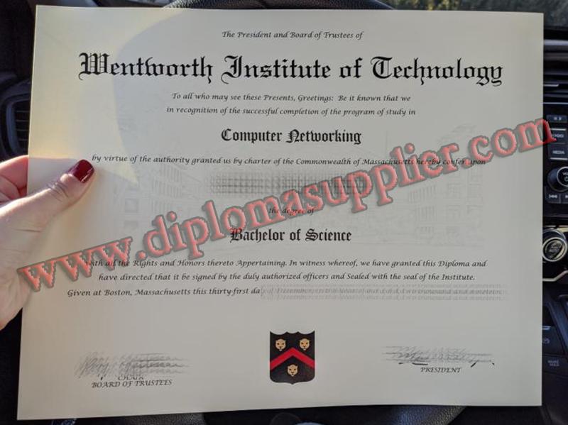 Wentworth Institute of Technology diploma, Wentworth Institute of Technology degree, Wentworth Institute of Technology certificate